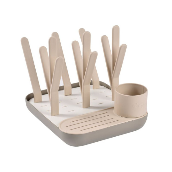 BEABA Forest žāvēšanas statīvs pudelītēm – Clay Earth