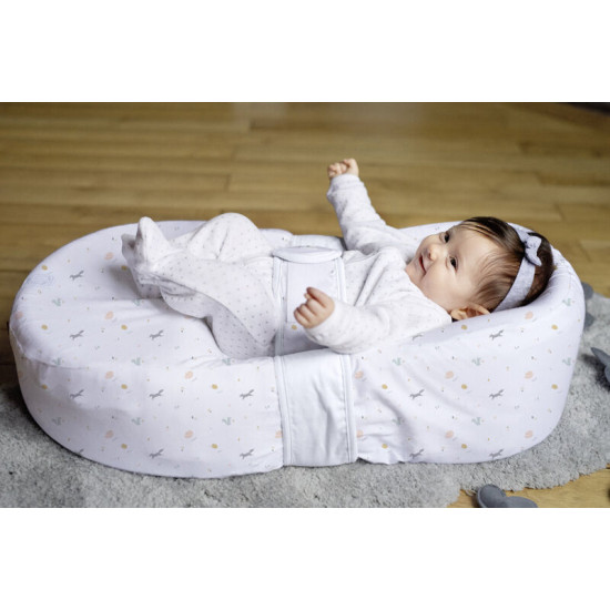 Ergonomiskais kokons Cocoonababy Red Castle - Happy Fox