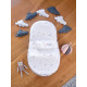 Ergonomiskais kokons Cocoonababy Red Castle - Happy Fox