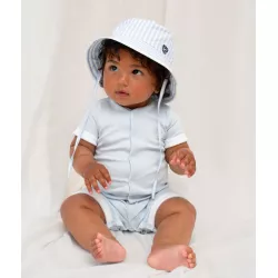 Cepure Livly Stripes Sun Hat Baby Blue