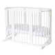 Ovāla bērnu gultiņa Transformers Ingvart Smart Bed (White)