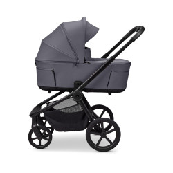 Moon Resea Fold 2-in-1 bērnu rati ar kulbu un sporta daļu Graphite