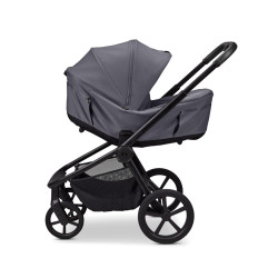 Moon Resea Fold 2-in-1 bērnu rati ar kulbu un sporta daļu Graphite
