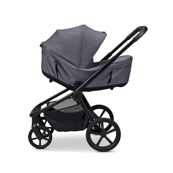 Moon Resea Fold 2-in-1 bērnu rati ar kulbu un sporta daļu Graphite