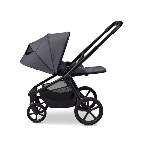 Moon Resea Fold 2-in-1 bērnu rati ar kulbu un sporta daļu Graphite