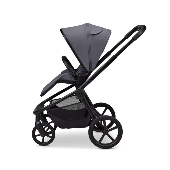 Moon Resea Fold 2-in-1 bērnu rati ar kulbu un sporta daļu Graphite