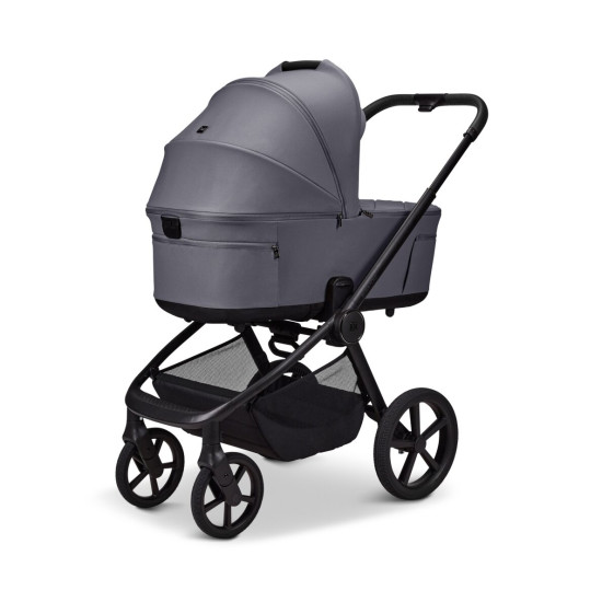 Moon Resea Fold 2-in-1 bērnu rati ar kulbu un sporta daļu Graphite