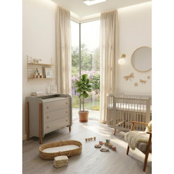 Gulta Boho Total Light Cold Beige+ kumode Nika Cold beige/natural legs