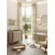 Gulta Boho Total Light Cold Beige+ kumode Nika Cold beige/natural legs