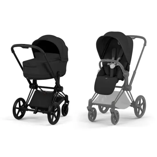 Cybex Priam Comfort 3in1 Matt Black/Sepia Black