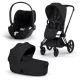 Cybex Priam Comfort 3in1 Matt Black/Sepia Black