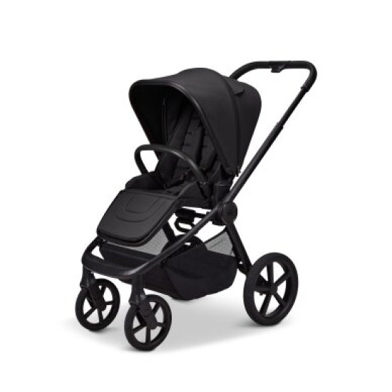 Moon Resea Fold 2-in-1 bērnu rati ar kulbu un sporta daļu Onyx