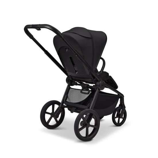 Moon Resea Fold 2-in-1 bērnu rati ar kulbu un sporta daļu Onyx