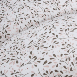 CebaBaby PHYSIO Multi daudzfunkcionāls grūtnieču un barošanas spilvens Jersey Tiny Leaves