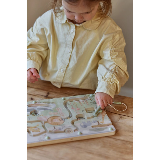 Магнитный лабиринт Little Dutch «Safari Friends» FSC