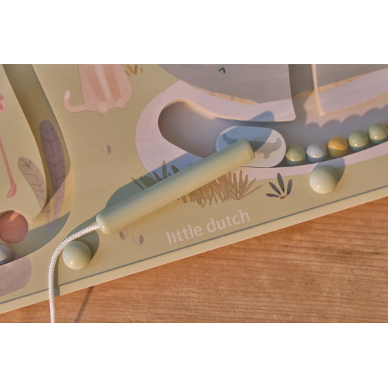 Магнитный лабиринт Little Dutch «Safari Friends» FSC