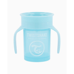 Twistshake 360°  Mācību Krūze 230 ml, 6+ mēneši, Blue