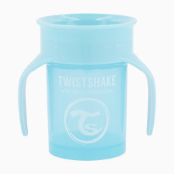 Обучающая кружка Twistshake 360° 230 мл, 6+ мес, Blue