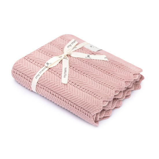 Bambusa Pleds 80х100 Powder Pink - Feather