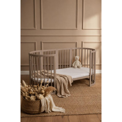 Ovāla bērnu gultiņa Transformers Ingvart Smart Bed Cold Beige