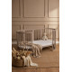 Ovāla bērnu gultiņa Transformers Ingvart Smart Bed Cold Beige