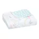 Sega muslīna 120x120 cm, tropicalia-jungle bird muslin blanket