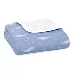 Adan+ Anais "oceanic-deep sea" Blanket 120x120 cm