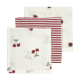 Meyco Baby muslīnu autiņu komplekts Girly Garden Multicolour (3 gab., 30x30 cm)
