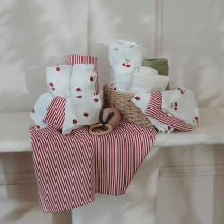 Набор муслиновых пелёнок Meyco Baby Girly Garden Multicolour (3 шт, 30x30 см)
