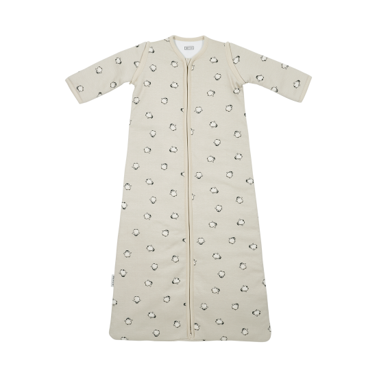 Guļammaiss ar noņemamām piedurknēm no interlock trikotāžas — Penguin Soft sand