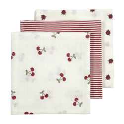 Набор муслиновых пелёнок Meyco Baby  Girly Garden Multicolour (3 шт, 70x70 см)