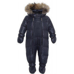 Bērnu kombinezons ar kažokādu Ver de Terre, Navy Blue
