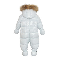 Bērnu kombinezons ar kažokādu Ver de Terre, Baby Blue