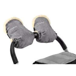 Fellhof UNI Lambskin Hand Muff for Prams Beige
