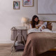 Tutti Bambini Cozee Sense mazuļu šūpulis pie gultas Soft Walnut-Cocoa