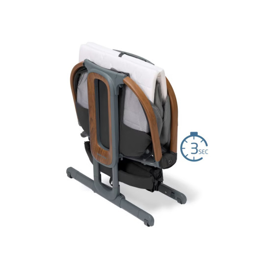 Maxi-Cosi Iora Pro mazuļa šūpulis pie gultas Elegance Graphite