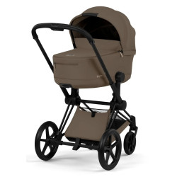Cybex Priam Comfort Matt Black Coconut Brown 3in1