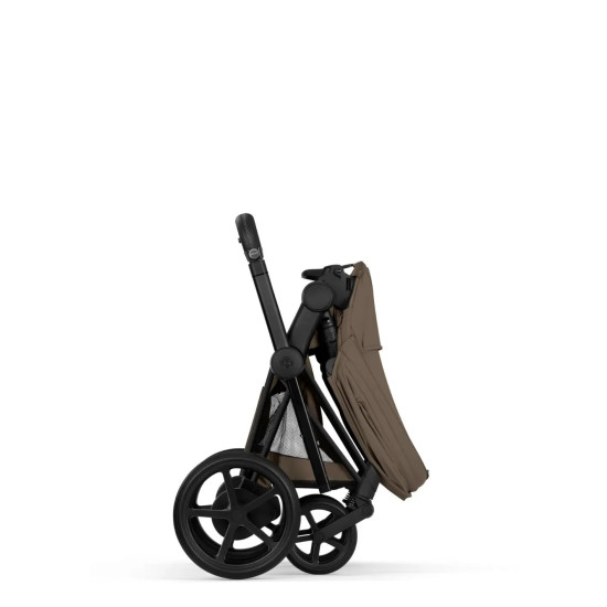 Cybex Priam Comfort Matt Black Coconut Brown 3in1