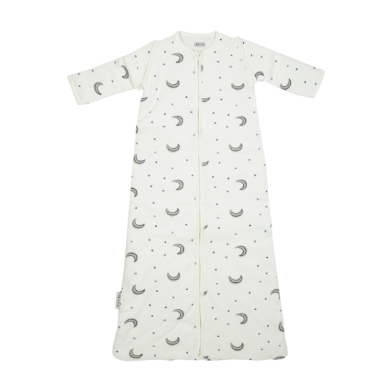 Guļammaiss ar noņemamām piedurknēm no interlock trikotāžas — Moon Indigo 60cm