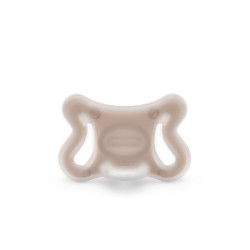 Symmetrical soother ZERO.ZERO -2/2m Almond